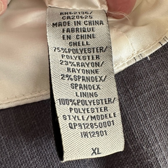 Guess stripe tuxedo vest sz XL - Picture 9 of 12